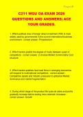 C211 WGU OA EXAM 2026  QUESTIONS AND ANSWERS&vert; ACE  YOUR GRADES&period; 