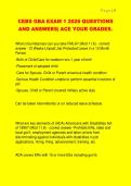 CEBS GBA EXAM 1 2026 QUESTIONS  AND ANSWERS&vert; ACE YOUR GRADES&period;