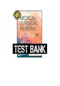 Test Bank for Medical-Surgical Nursing 10th Edition by Sharon L&period; Lewis&comma; Shannon Ruff Dirksen&comma; Margaret McLean Heitkemper&comma; and Linda Bucher &vert; Chapter-by-Chapter Practice Problems with Answer Keys for Nursing Students&comma; NCLEX Preparation&comma; and Medical-Surgica