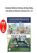 Test Bank &ndash; Consumer Behavior&colon; Buying&comma; Having&comma; Being&comma;  14th Edition &vert; Michael R&period; Solomon &vert; Chapters 1&ndash;15 &vert; Latest Edition