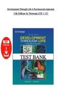 Test Bank &ndash; Development Through Life&colon; A Psychosocial Approach&comma; 13th Edition &vert; Barbara M&period; Newman &vert; Chapters 1&ndash;15 &vert; Latest Edition