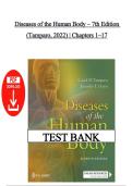 Test Bank &ndash; Diseases of the Human Body&comma; 7th Edition &vert; Tamparo & Davis &vert; Chapters 1&ndash;17 &vert; Latest Edition