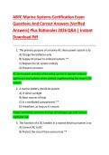 ABYC Marine Systems Certification Exam  Questions And Correct Answers &lpar;Verified  Answers&rpar; Plus Rationales 2026 Q&A &vert; Instant  Download Pdf