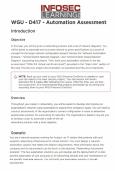 WGU D417 Automation Assessment &ndash; Complete Study Guide with Verified Solutions &lpar;2026&sol;2027 Update&rpar;  WITH 100&percnt; CORRECT ANSWERS