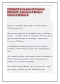 COMBANK Assessment 2 Newest 2026-2027&period; Questions & Correct Answers&period; Graded A