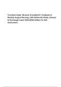 Test Bank Guide &vert;Brunner & Suddarth&rsquo;s Textbook of Medical-Surgical Nursing&comma; 16th Edition By Hinkle&comma; Cheever & Overbaugh Latest 2025&sol;2026 Edition for SelfAssessment&period;