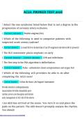 ACLS&colon; PROMED TEST 2026