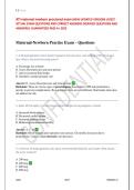 ATI Maternal Newborn Proctored Exam Prep 2026&colon; High-Yield Practice Questions BUNDLE