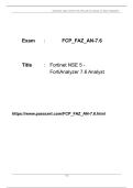 FCP&lowbar;FAZ&lowbar;AN-7&period;6 NSE 5 - FortiAnalyzer 7&period;6 Analyst PDF Dumps