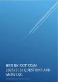 Test Bank for HESI PN Exit V3