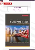 Fundamentals of Corporate Finance &lpar;11th Canadian Edition&rpar; &ndash; Verified Test Bank by Stephen A&period; Ross &lpar;All Chapters Included&rpar;