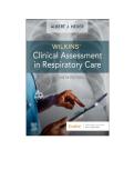 TEST BANK FOR Wilkins' Clinical Assessment in Respiratory Care 9th Edition by Albert J&period; Heuer ISBN&colon;978-0323696999 &vert; 100&percnt; VERIFIED &vert; COMPLETE GUIDE &vert; A&plus; GRADE ASSURED&excl;&excl;&excl; LATEST UPDATE&excl;&excl;&excl;&excl; GUARANTEED SUCCESS&excl;&excl;&excl;&excl;