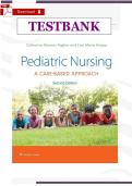 Pediatric Nursing&colon; A Case‑Based Approach &lpar;2nd Edition&comma; 2024&rpar; &ndash; Verified Test Bank by Tagher &lpar;All Chapters Included&rpar;