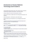 Intro to Nuclear Medicine Exam Questions and Answers