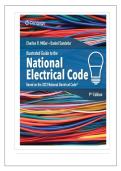 TEST BANK FOR Illustrated Guide to the National Electrical Code 9th Edition by Charles Miller ISBN&colon;978-0357766712 COMPLETE GUIDE ALL CHAPTERS COVERED 100&percnt; VERIFID A&plus; GRADE ASSURED&excl;&excl;&excl;&excl;&excl; NEW LATEST UPDATE&excl;&excl;&excl;&excl;&excl;