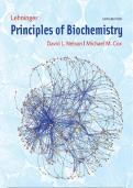 Test Bank For Lehninger Principles of Biochemistry 6th Edition By Favid L&period; Nelson&comma; Micheal M&period; Cox&vert; All Chapters&vert; Complete Questions and Answers 
