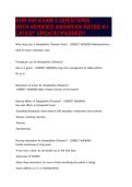 NUR 545 EXAM 2 QUESTIONS WITH VERIFIED ANSWERS RATED A&plus; LATEST UPDATE&excl;&excl;PASSED&excl;&excl;