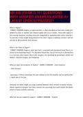 NR 545 &lpar;EXAM 2&rpar; 111 QUESTIONS WITH VERIFIED ANSWERS RATED A&plus; LATEST UPDATE&excl;&excl;PASSED&excl;&excl;