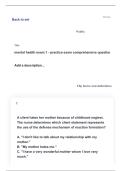mental health exam 1 - practice exam comprehensive 