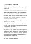POS 3713 EXAM 2 STUDY GUIDE