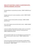 WGU D775 SECTION 1 EXAM 72 QUESTIONS WITH VERIFIED ANSWERS 2025&sol;2026&comma;100&percnt;CORRECT