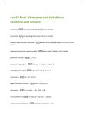 calc III final - theorems and definitions  Question and answers 
