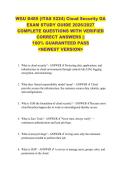 WGU D485 &lpar;ITAS 5224&rpar; Cloud Security OA  EXAM STUDY GUIDE 2026&sol;2027  COMPLETE QUESTIONS WITH VERIFIED  CORRECT ANSWERS &vert;&vert;  100&percnt; GUARANTEED PASS  <NEWEST VERSION> 
