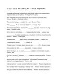 IS 301 - GEM B EXAM QUESTIONS & ANSWERS