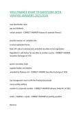 WGU FINANCE EXAM 79 QUESTIONS WITH VERIFIED ANSWERS 2025&sol;2026&comma;100&percnt;CORRECT