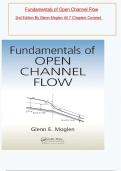 Solutions Manual For Fundamentals of Open Channel Flow 2nd Edition By Glenn Moglen