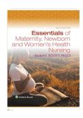 Essentials of Maternity&comma; Newborn&comma; and Women&rsquo;s Health Nursing &ndash; 6th Edition &lpar;Susan Ricci&rpar; &ndash; Complete Test Bank with Answers