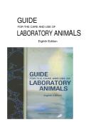  Complete Guide for the Care and Use of Laboratory Animals&colon;  8th ed&period; Edition by National Research Council