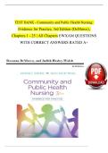 Test Bank For Community And Public Health Nursing Evidence For Practice 3rd Edition By Rosanna Demarco & Judith Healey-Walsh