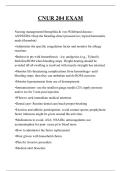 CNUR 204 EXAM QUESTIONS AND ANSWERS 2026