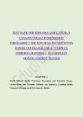 TEST BANK FOR EDELMAN AND KUDZMA'S CANADIAN HEALTH PROMOTION THROUGHOUT THE LIFE SPAN&comma; 1ST EDITION BY DAMES&comma; LUCTKAR-FLUDE & TYERMAN&comma; VERIFIED CHAPTERS 1 - 25&comma; COMPLETE NEWEST VERSION 2025&sol;2026
