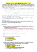 BIOL 112 Unit 2 Practice Exam &vert; Molecular Biology&colon; DNA&comma; Transcription & Translation &vert; Bacterial vs Eukaryotic Comparison &vert; Verified Answers 2026