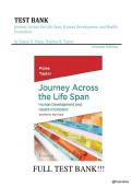 Test Bank -  Journey Across the Life Span&colon; Human Development and Health Promotion Seventh Edition by Elaine U&period; Polan &vert; All Chapters &period;