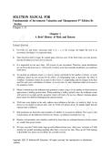Fundamentals of Investments&colon; Valuation and Management &ndash; 9th Edition by Bradford D&period; Jordan &vert; Complete Solutions Manual