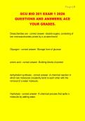 GCU BIO 201 EXAM 1 2026  QUESTIONS AND ANSWERS&vert; ACE  YOUR GRADES&period;