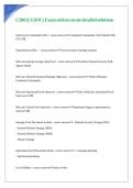 C200 &lpar;CGSOC&rpar; Exam with accurate detailed solutions