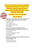 WGU D487 SECURE SW DESIGN OBJECTIVE ASSESSMENT  Comprehensive Resource To Help You Ace  2026-2027 Includes Frequently Tested  Questions With ELABORATED 100&percnt; Correct  COMPLETE SOLUTIONS  Guaranteed Pass First Attempt&excl;&excl;  Current Update&excl;&excl;