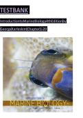 Introduction to Marine Biology 4th Edition Test Bank Marine Biology Test Bank PDF Karleskint Marine Biology Questions and Answers Marine Biology Exam Prep
