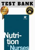 Test Bank for Nutrition for Nurses&comma; 1st Edition &lpar;Bilbrew&comma; Vogelzang & Whittington&rpar; &vert; All Chapters &lpar;1&ndash;20&rpar; &vert; 2026 Version &vert; 100&percnt; PASS