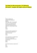 Test Bank For Microeconomics&comma; 23rd Edition by McConnell &ndash; Complete All Chapters &lpar;Newest Edition&rpar;