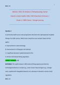 BIOL331 &sol; BIOL 331 Module 4 &lpar;Latest Update 2026 &sol; 2027&rpar; Pathophysiology &vert; Questions & Answers &vert; Grade A &vert; 100&percnt; Correct - Portage Learning