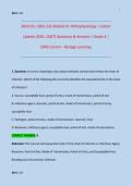 BIOL331 &sol; BIOL 331 Module 9 &lpar;Latest Update 2026 &sol; 2027&rpar; Pathophysiology &vert; Questions & Answers &vert; Grade A &vert; 100&percnt; Correct - Portage Learning