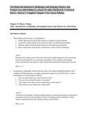 Test Bank Introduction to Radiologic and Imaging Sciences and Patient Care&comma; 8th Edition by Arlene M&period; Adler&comma; Richard R&period; Carlton & Kori L&period; Stewart &vert; Complete Chapter 1-26 &vert; Latest Edition&period;
