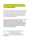 NR 546&sol; NR 546 MIDTERM EXAM NEWEST ACTUAL EXAM WITH COMPLETE 300 QUESTIONS AND ANSWERS &vert; GRADED A&plus; &vert; NEW VERSION 2026&sol;2027&excl;&excl;