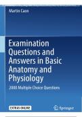 Basic Anatomy and Physiology 2000 MCQ Exam &vert; All Chapters &vert; 100&percnt; Verified Chapters &vert; 2026 Latest Update