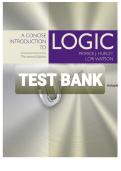 Test Bank for A Concise Introduction to Logic- 14th Edition by Patrick J&period; Hurley